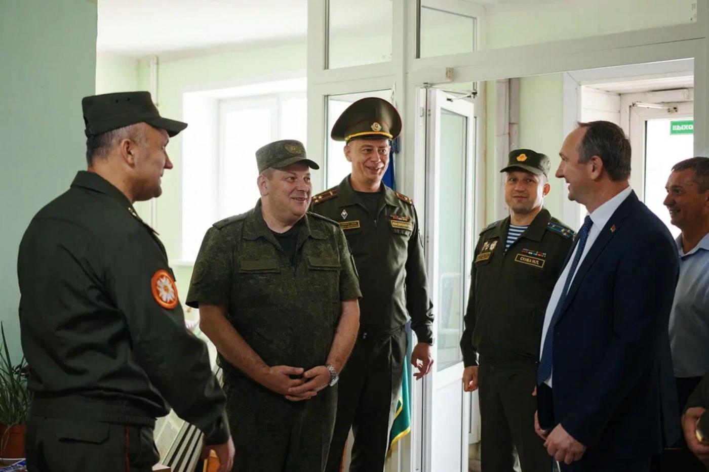Заместитель министра обороны Республики Беларусь в БНТУ